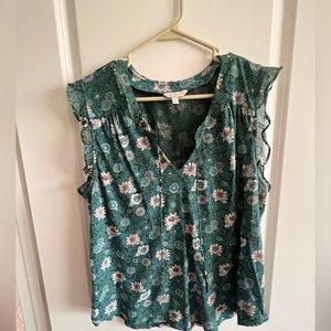 EUC Lucky Brand sleeveless top